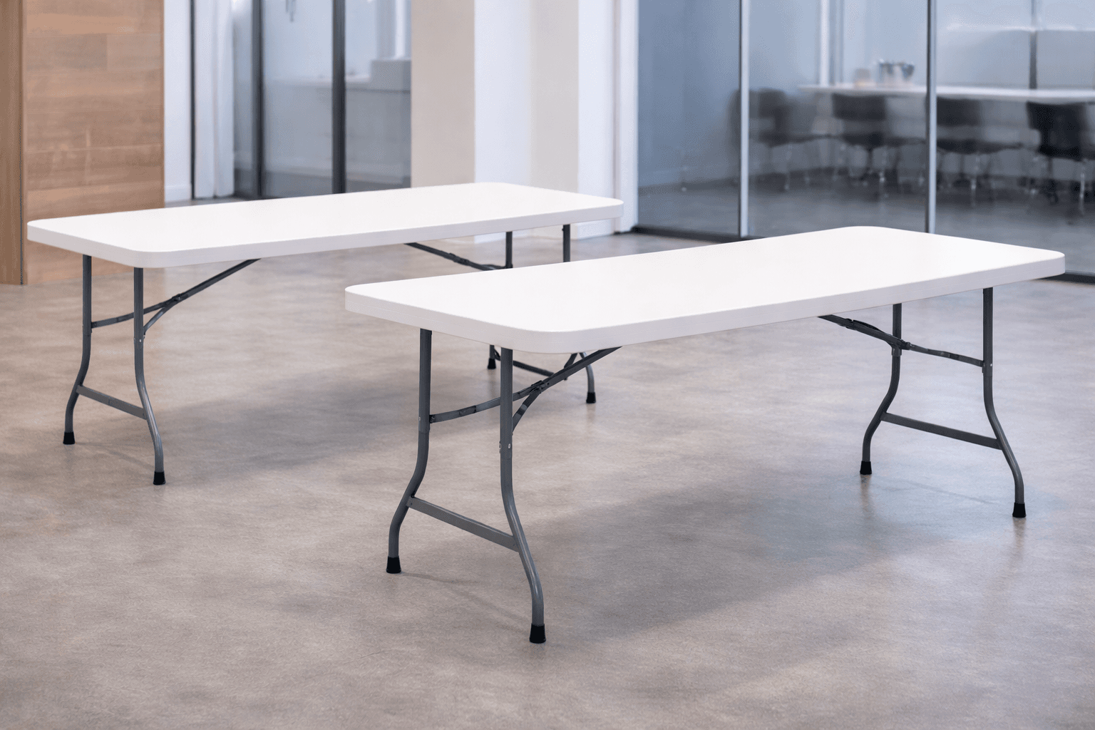 Fold-Up Plastic Tables