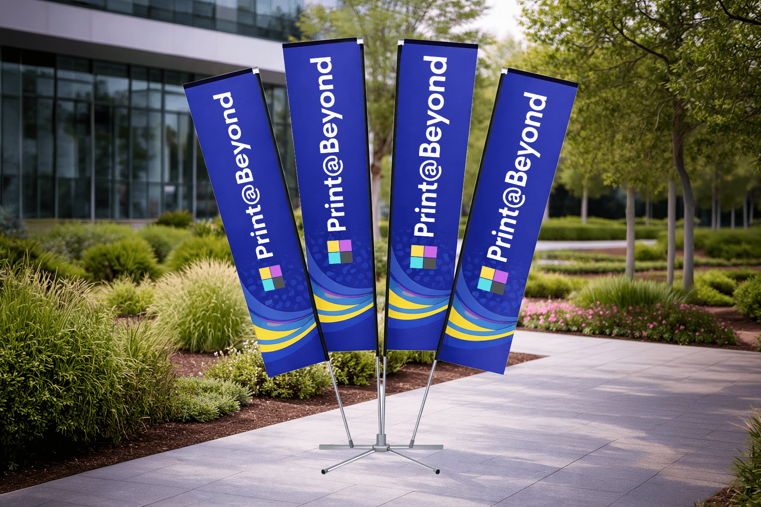 Fountain Flags